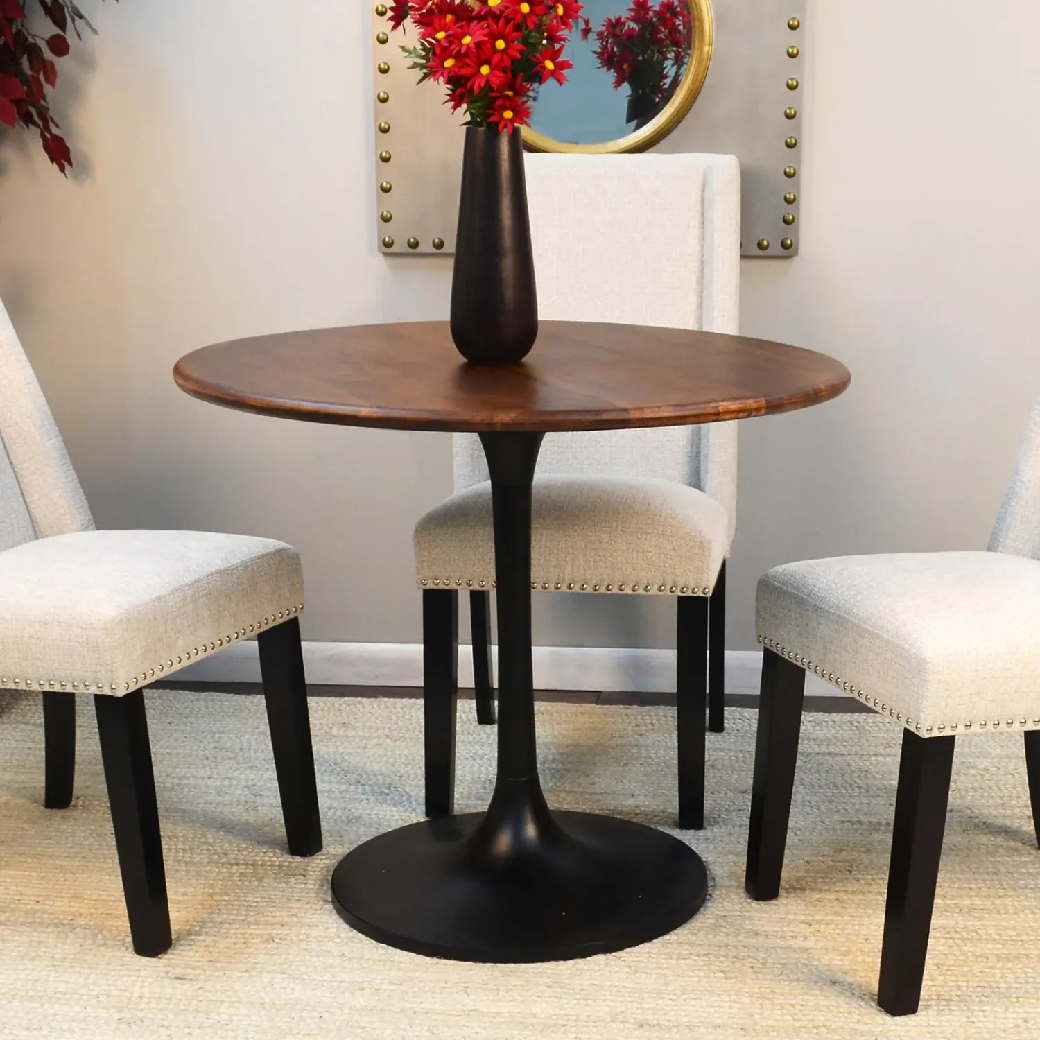 Plow & Hearth Accent Tables>Tulip Dining Table, 36"