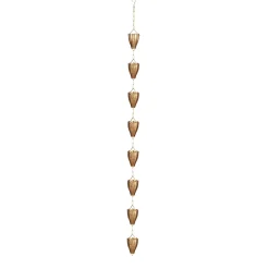 Plow & Hearth Wind Chimes & Mobiles>Tulip Hanging Garden Rain Chain