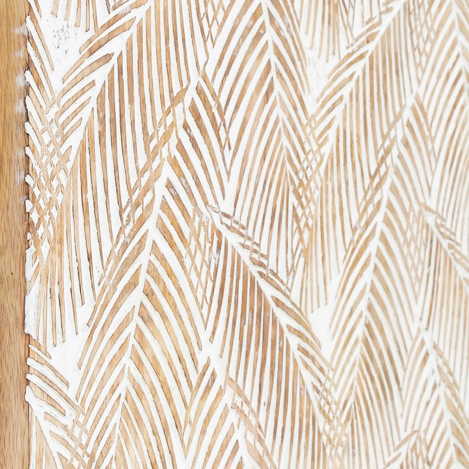 Plow & Hearth Wall Art>Two Panel White Washed Tropical Wall Art
