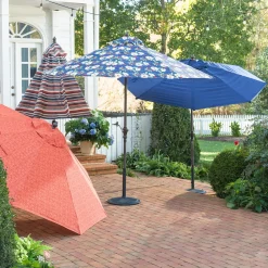 Plow & Hearth Shades & Umbrellas>Umbrella Base Stand, Cast Iron 50 lbs.