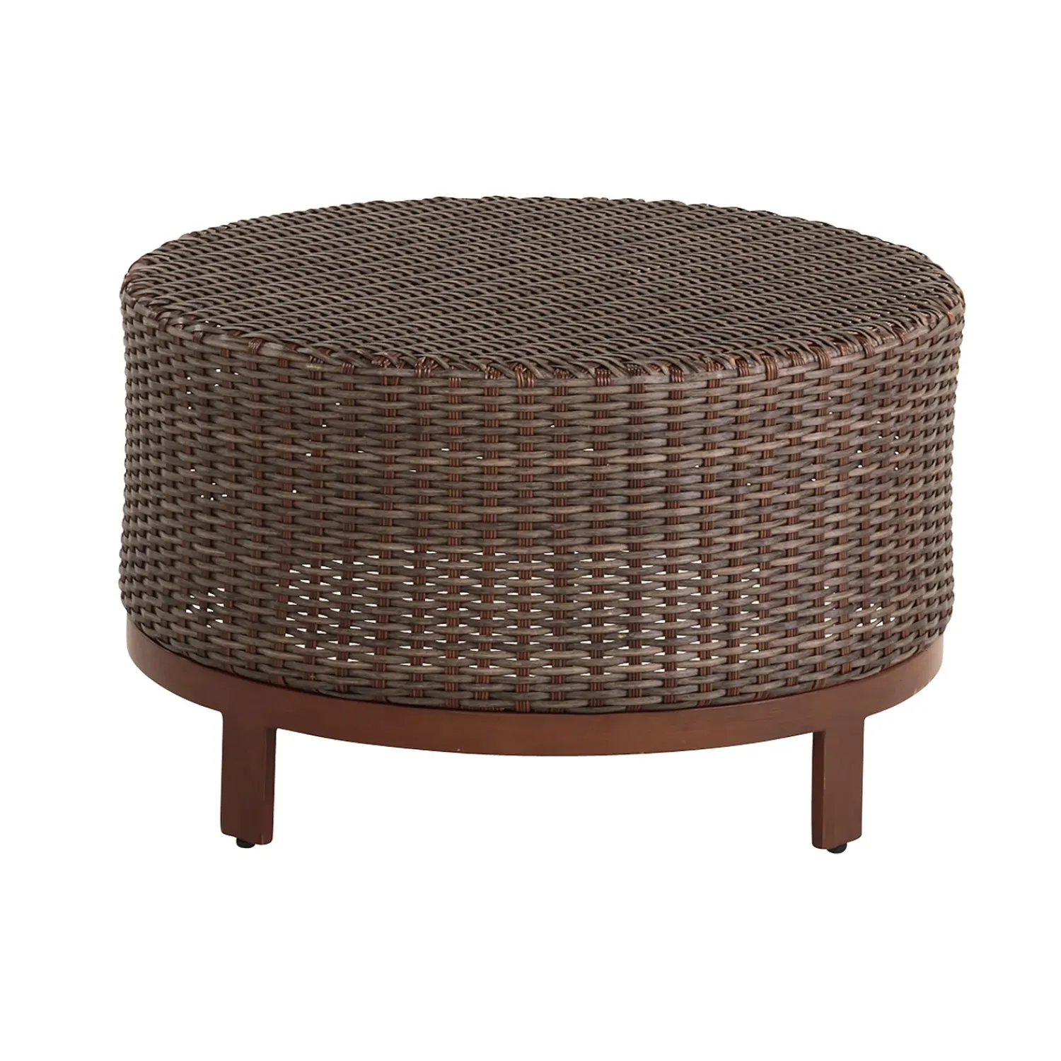 Plow & Hearth Outdoor Dining Sets>Urbanna Premium Wicker Coffee Table