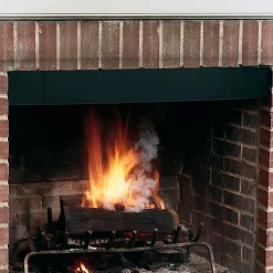 Plow & Hearth Fireplace Maintenance>USA-Made 6-Inch Fireplace Smoke Guard