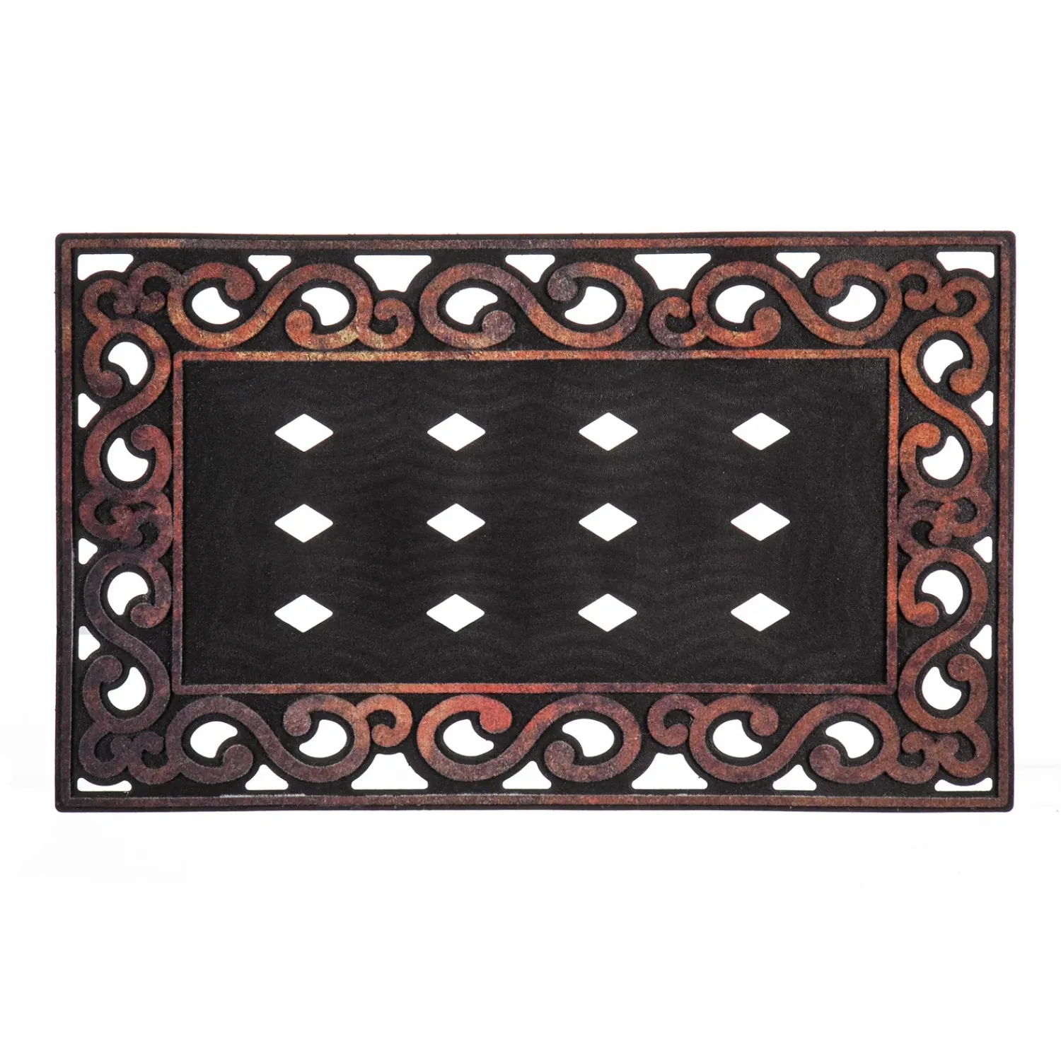 Plow & Hearth Interchangeable Mats>Variegated Scroll Sassafras Mat Tray