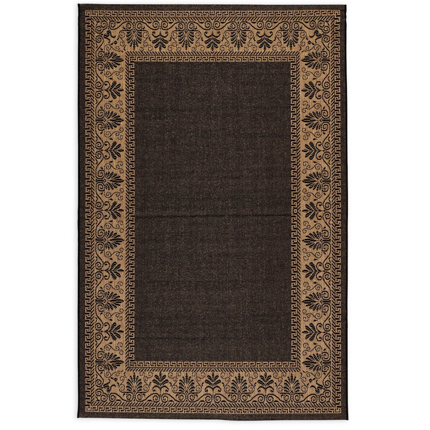 Plow & Hearth Area Rugs>Veranda Border Indoor/Outdoor Rug, 7'6"x 10'9"