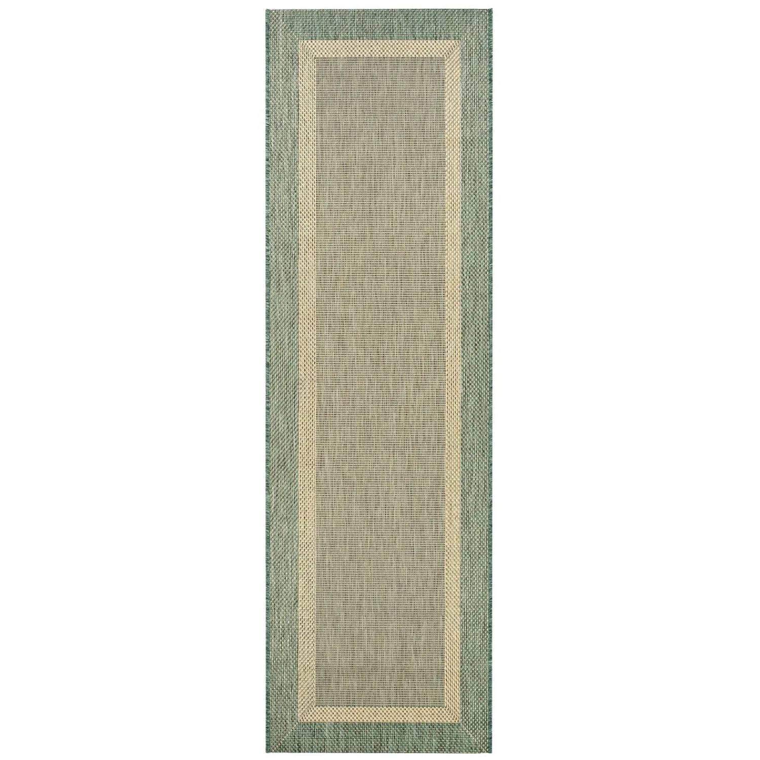Plow & Hearth Area Rugs>Veranda Framework Indoor/Outdoor Polypropylene Rug, 2'3" x 11'9" Runner