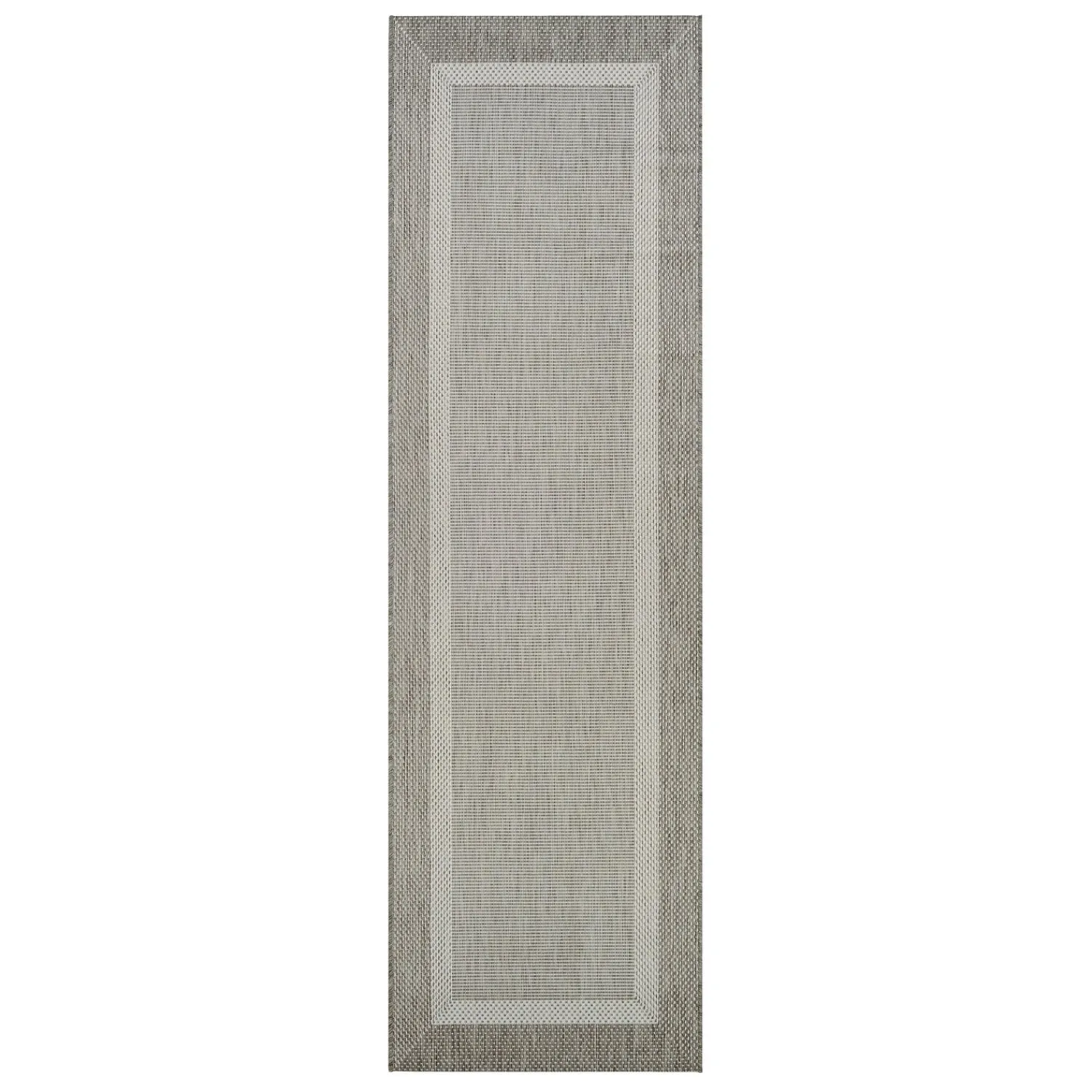 Plow & Hearth Area Rugs>Veranda Framework Indoor/Outdoor Polypropylene Rug, 2'3" x 11'9" Runner