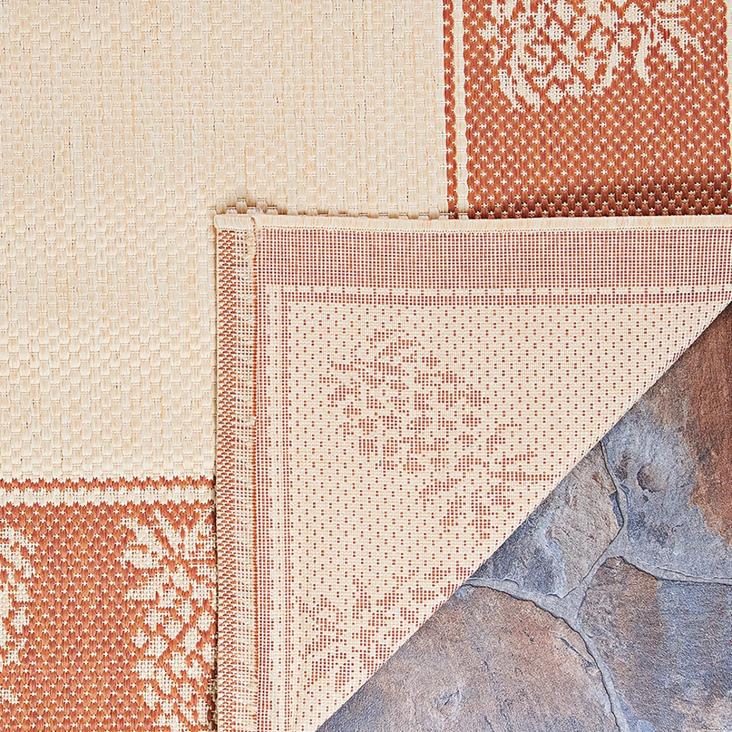 Plow & Hearth Area Rugs>Veranda Pineapple Indoor/Outdoor Polypropylene Rug, 7'6" x 10'9"