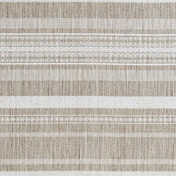 Plow & Hearth Area Rugs>Veranda Striped Indoor/Outdoor Polypropylene Rug, 3'9" x 5'5"