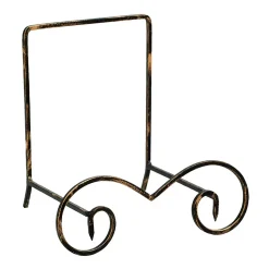 Plow & Hearth Bookshelves & Wall Shelves|Decorative Accents>Vintage Metal Display Easel