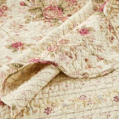 Plow & Hearth Quilts & Bedspreads>Vintage Rose Garden Quilt, 2 Piece Twin Set