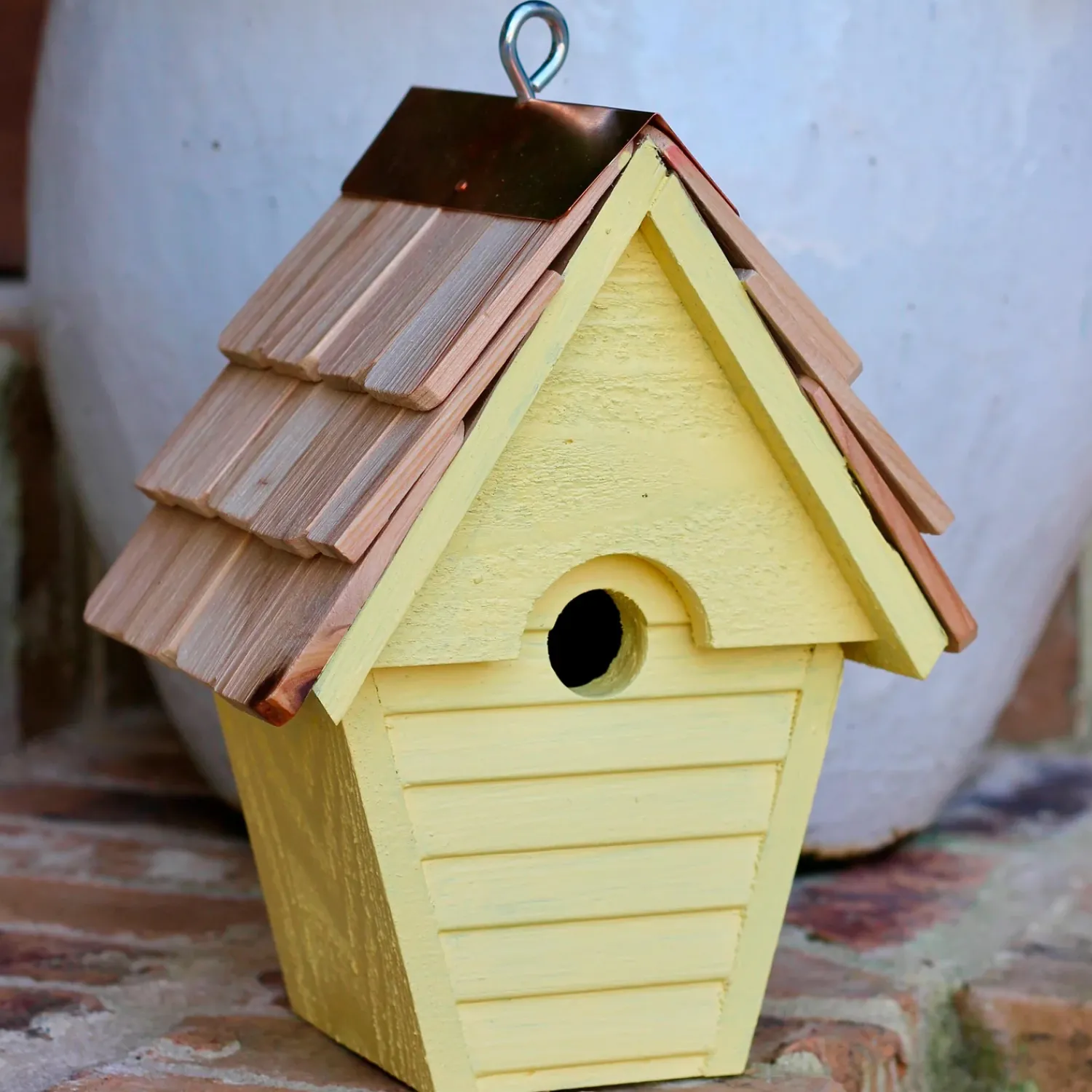 Plow & Hearth Birdhouses>Warbling Wren Birdhouse