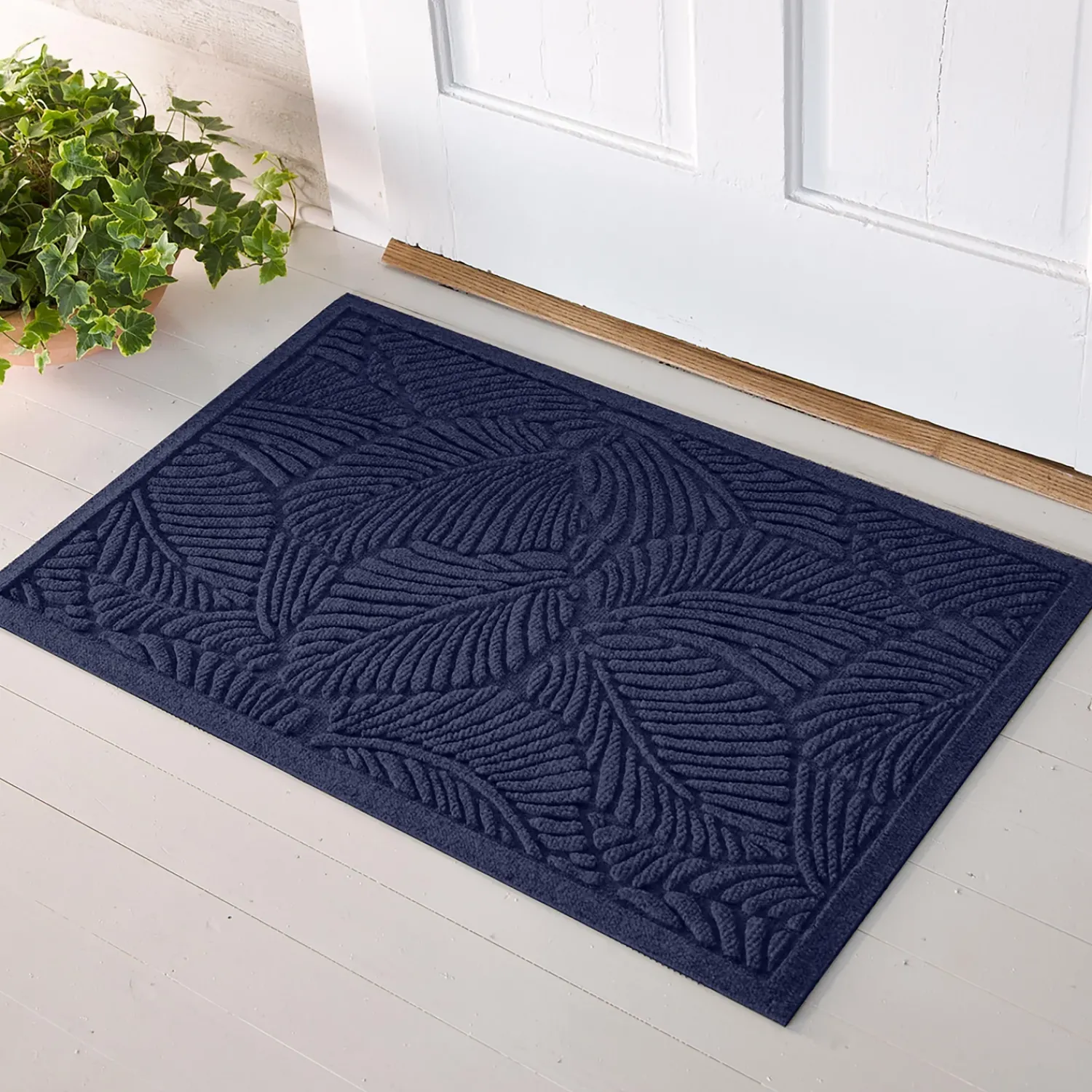 Plow & Hearth Waterhog Doormats>Waterhog Fern Doormat, 2' x 3'