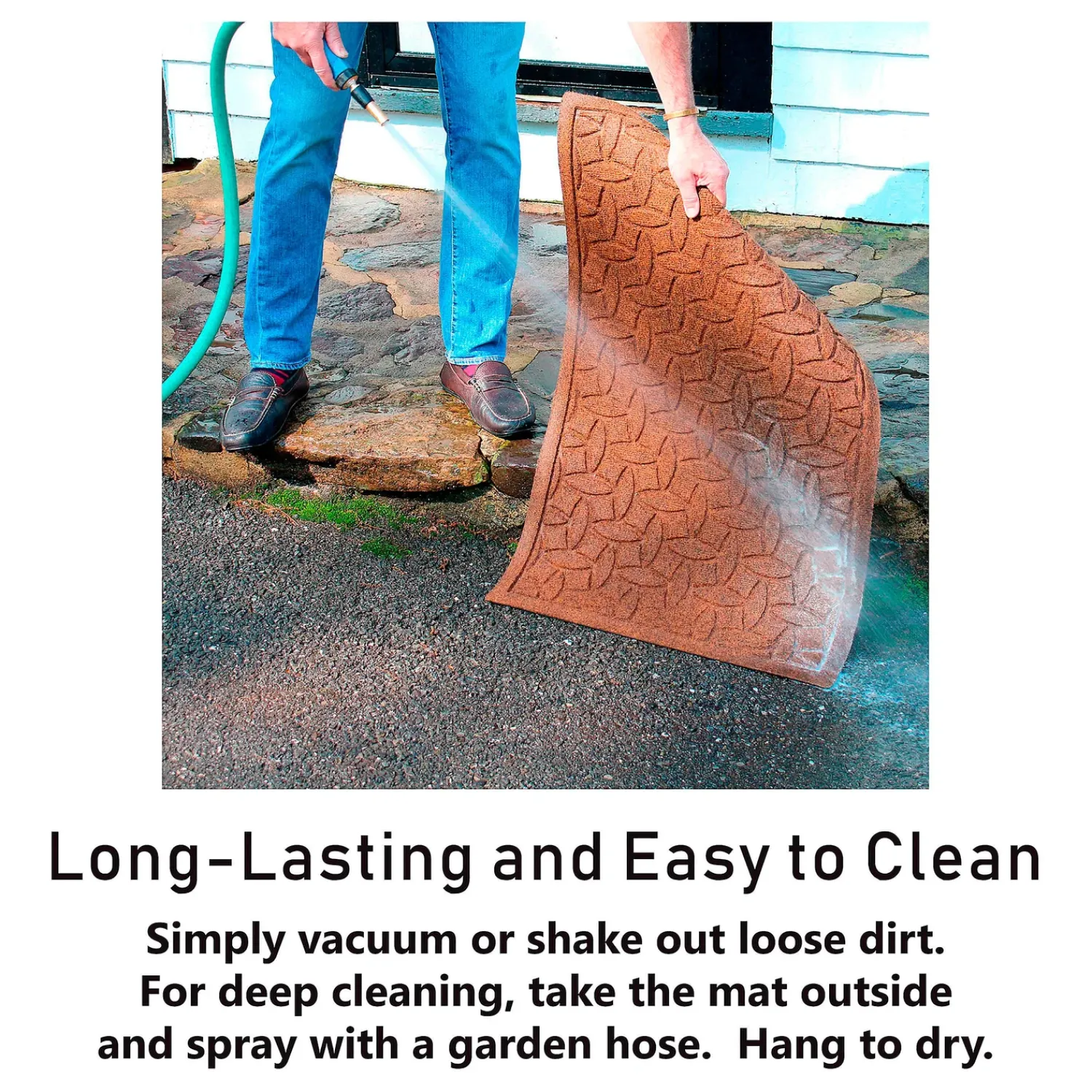 Plow & Hearth Waterhog Doormats>Waterhog Fern Doormat, 2' x 3'