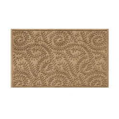 Plow & Hearth Waterhog Doormats>Waterhog Indoor/Outdoor Leaves Doormat, 3' x 5'