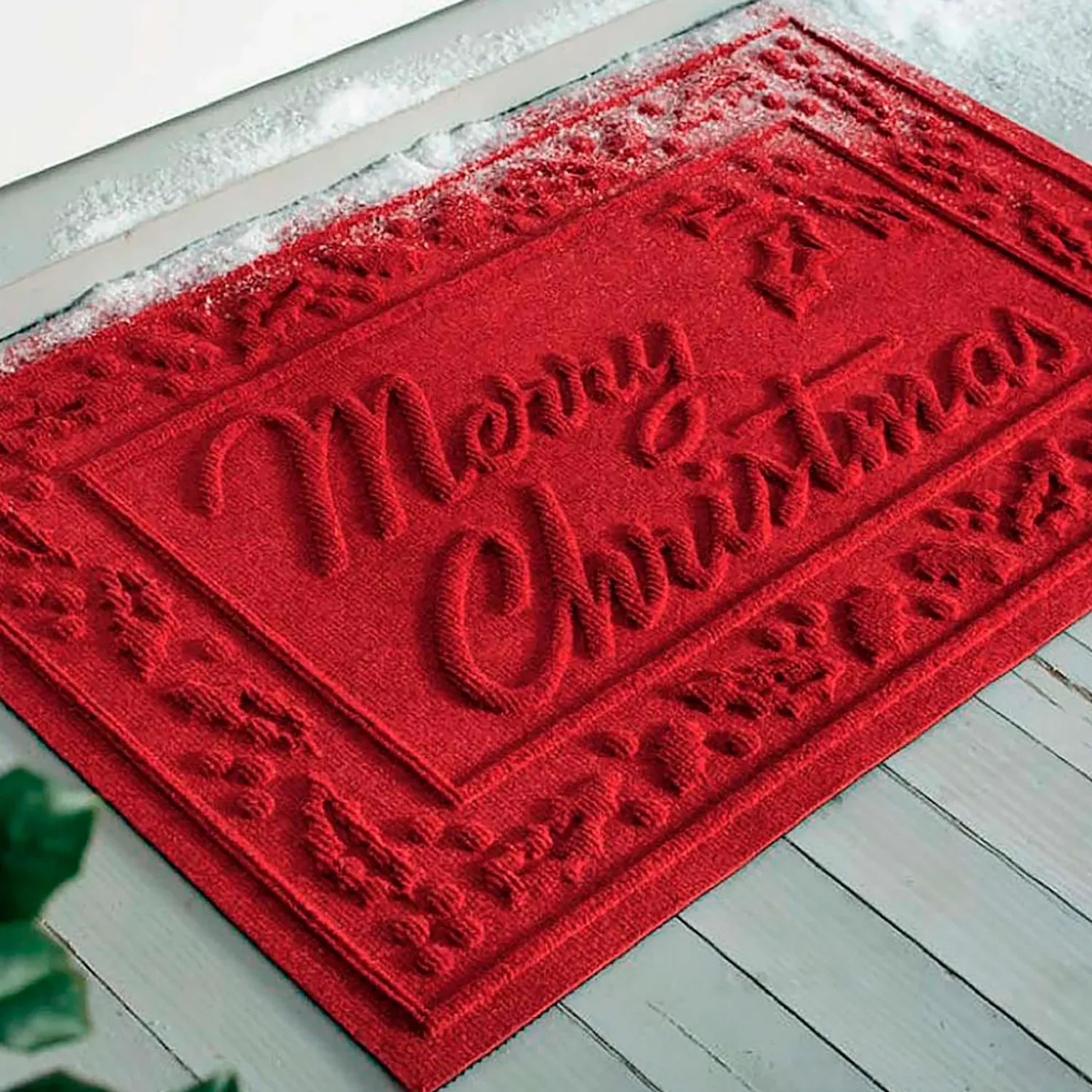 Plow & Hearth Waterhog Doormats>Waterhog Merry Christmas Doormat, 20" x 30"
