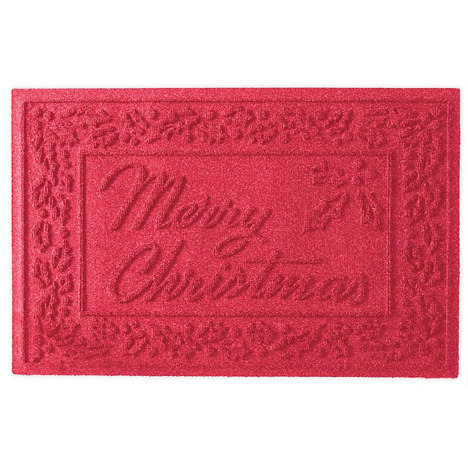 Plow & Hearth Waterhog Doormats>Waterhog Merry Christmas Doormat, 20" x 30"