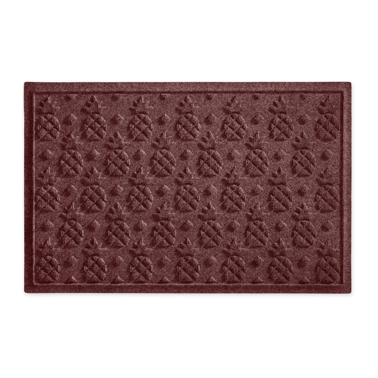 Plow & Hearth Waterhog Doormats>Waterhog Pineapple Doormat, 2' x 3'