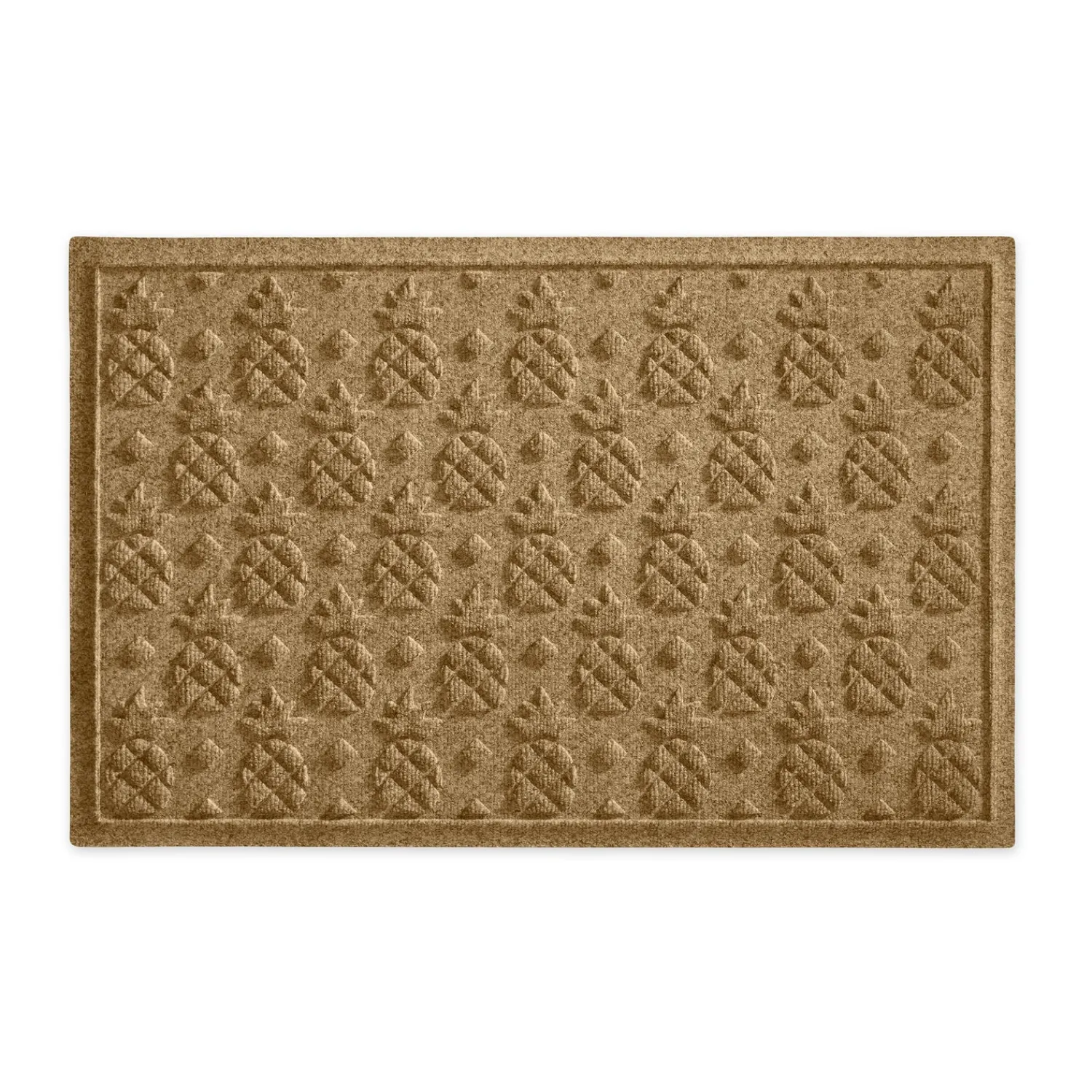 Plow & Hearth Waterhog Doormats>Waterhog Pineapple Doormat, 2' x 3'