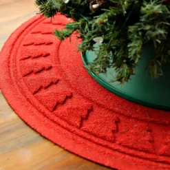 Plow & Hearth Waterhog Doormats>Waterhog Spill-Proof Christmas Tree Mat