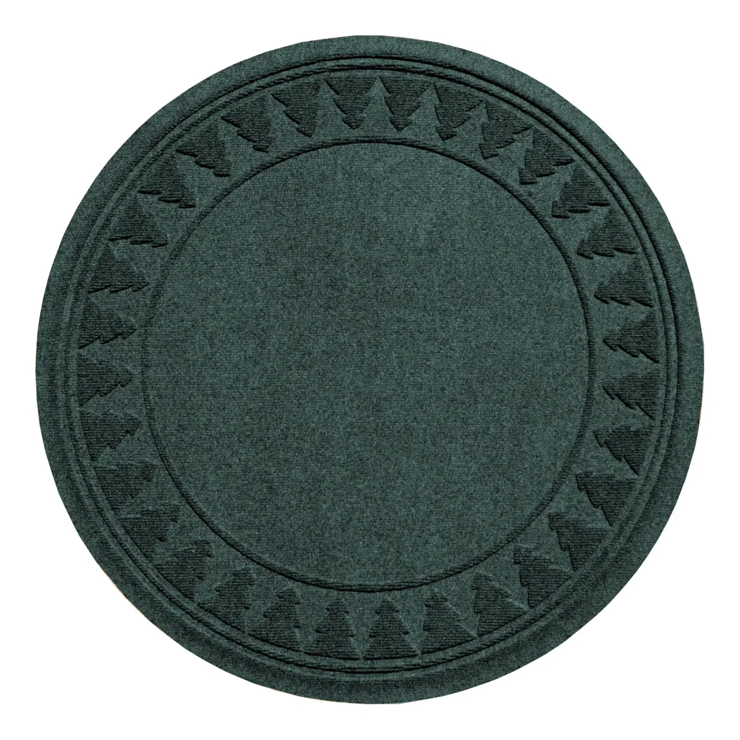 Plow & Hearth Waterhog Doormats>Waterhog Spill-Proof Christmas Tree Mat