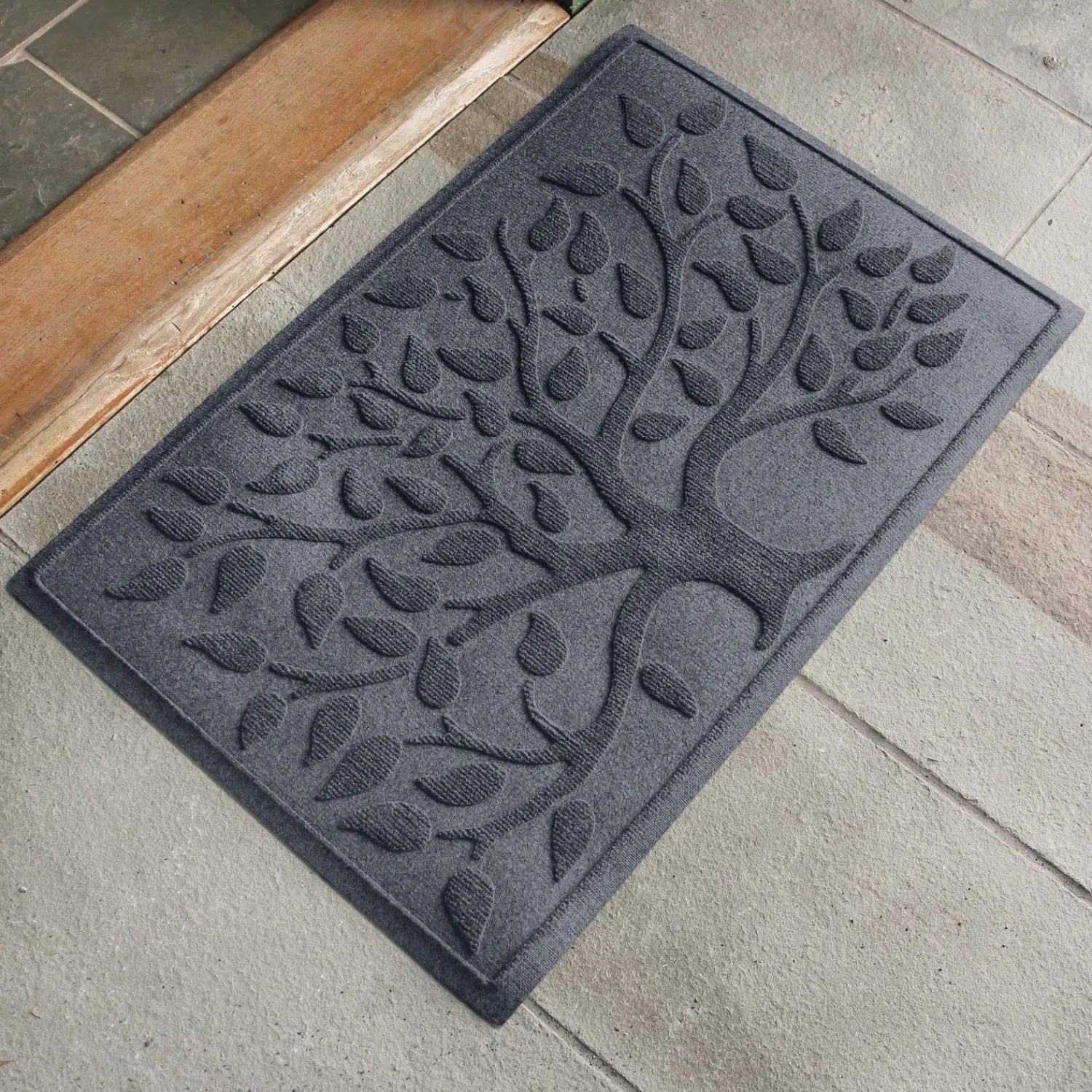 Plow & Hearth Waterhog Doormats>Waterhog Tree of Life Doormat, 2' x 3'