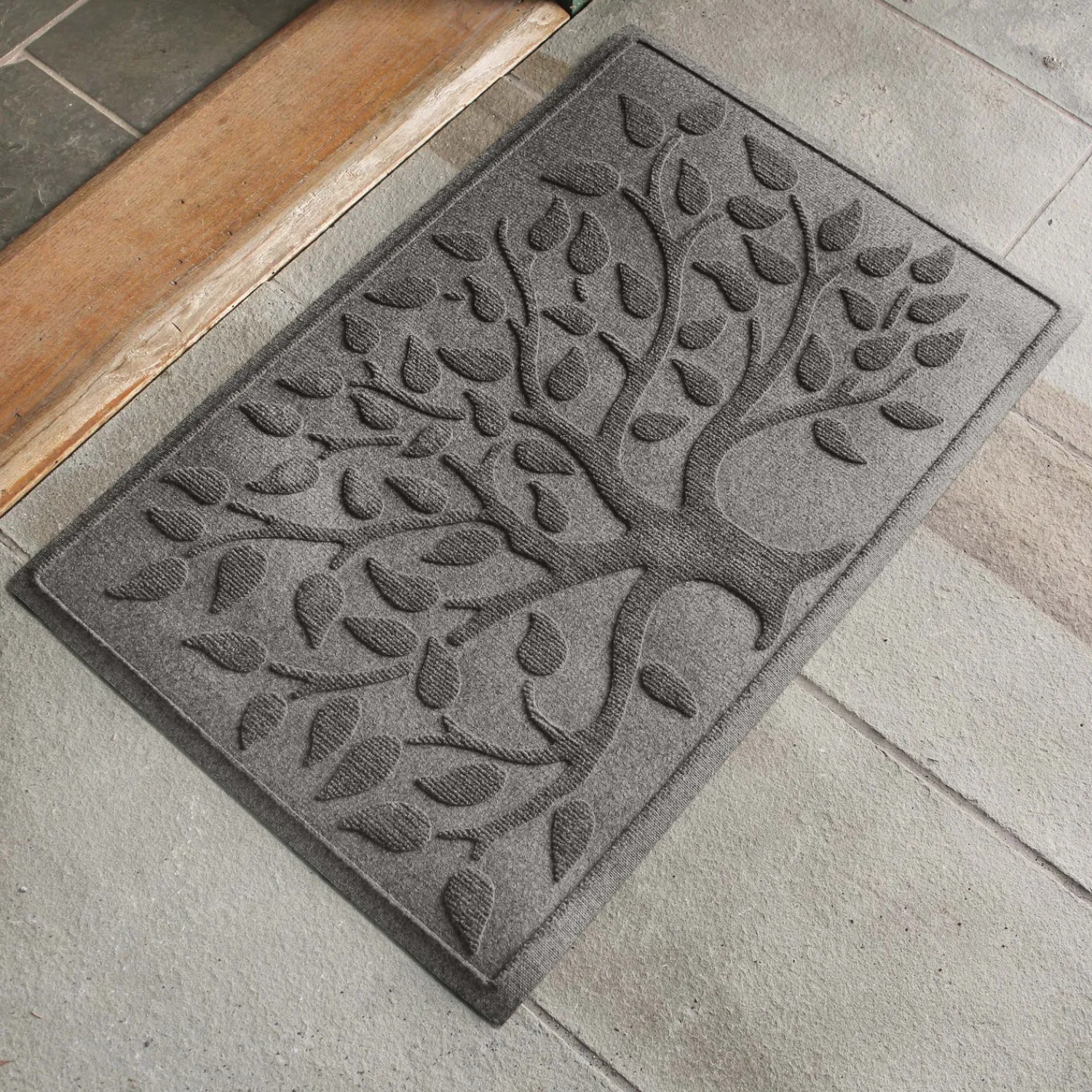 Plow & Hearth Waterhog Doormats>Waterhog Tree of Life Doormat, 2' x 3'
