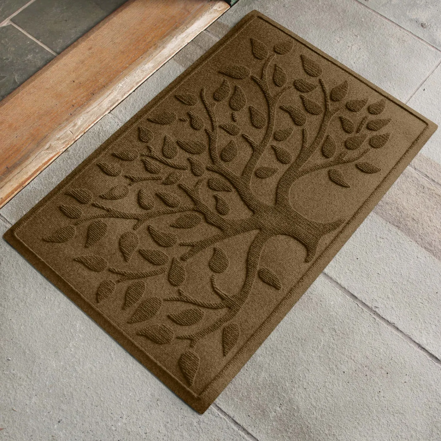 Plow & Hearth Waterhog Doormats>Waterhog Tree of Life Doormat, 2' x 3'