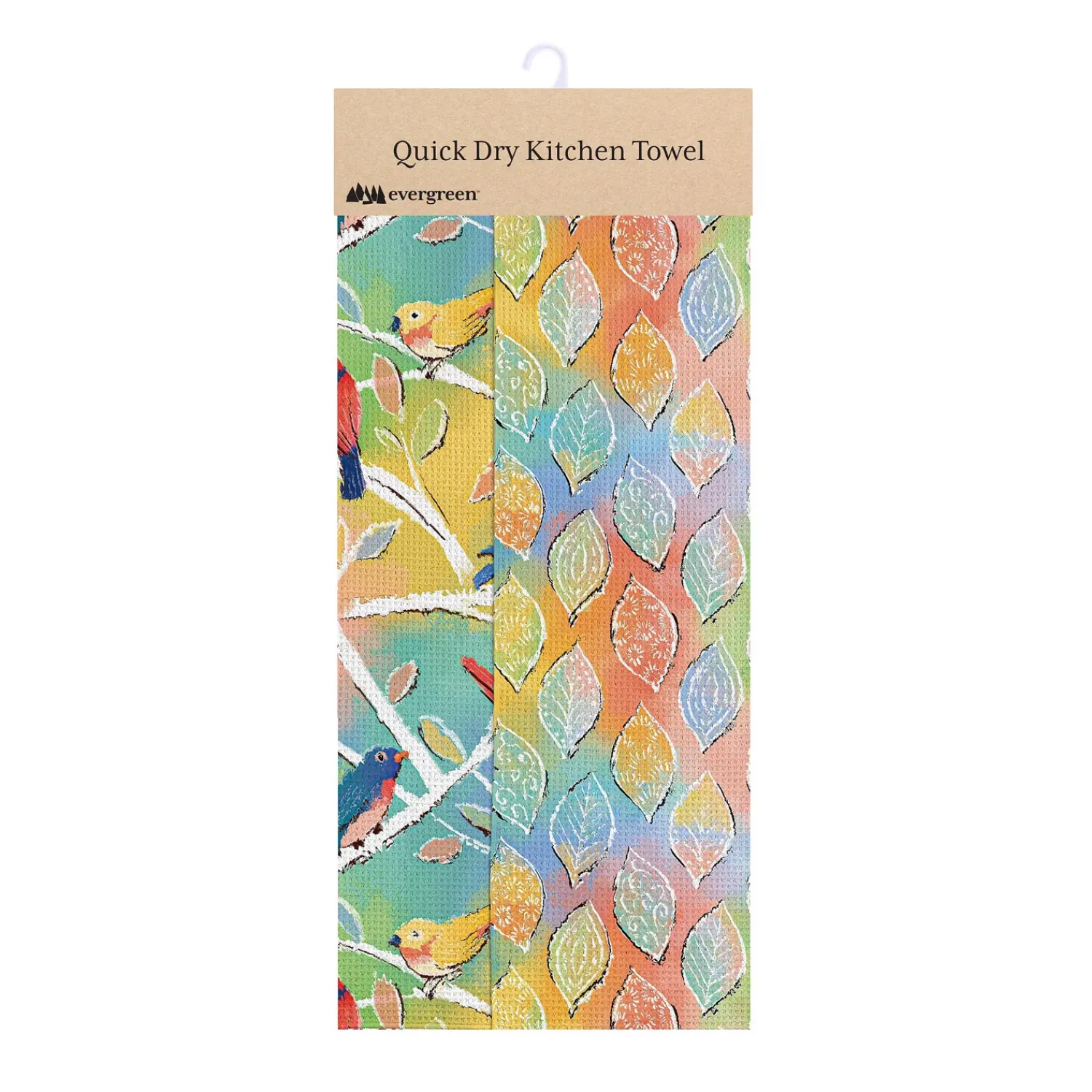 Plow & Hearth Kitchen Linens>Whimsy Nature Quick Dry Kitchen Towel, 18" x 30"