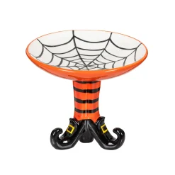 Plow & Hearth Serveware>Witch Leg Ceramic Serving Dish, 7.5"L