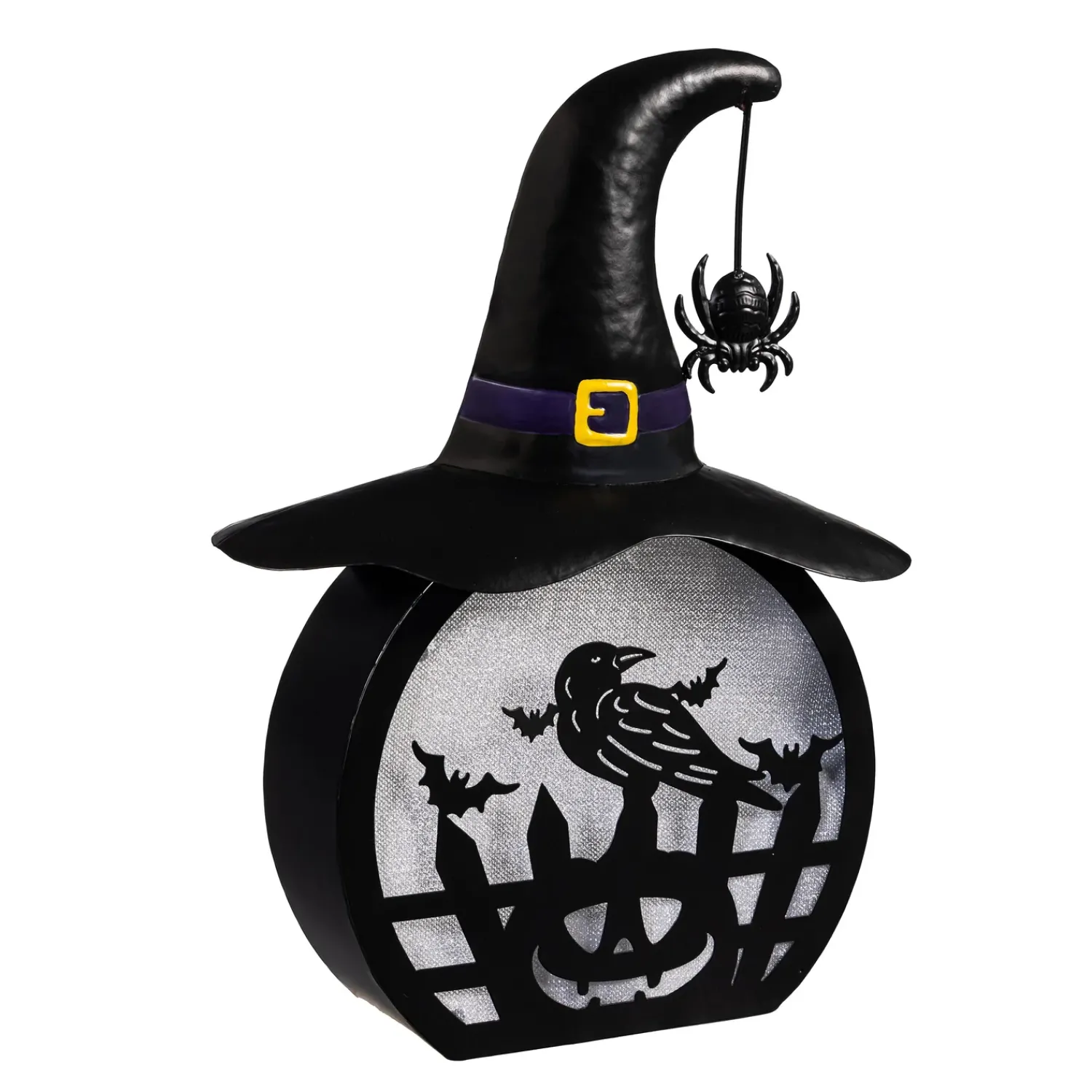 Plow & Hearth Garden Statues>Witchy Solar Statue, 12"H