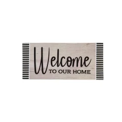 Plow & Hearth Interchangeable Mats>Wood Grain Welcome Sassafras Switch Mat