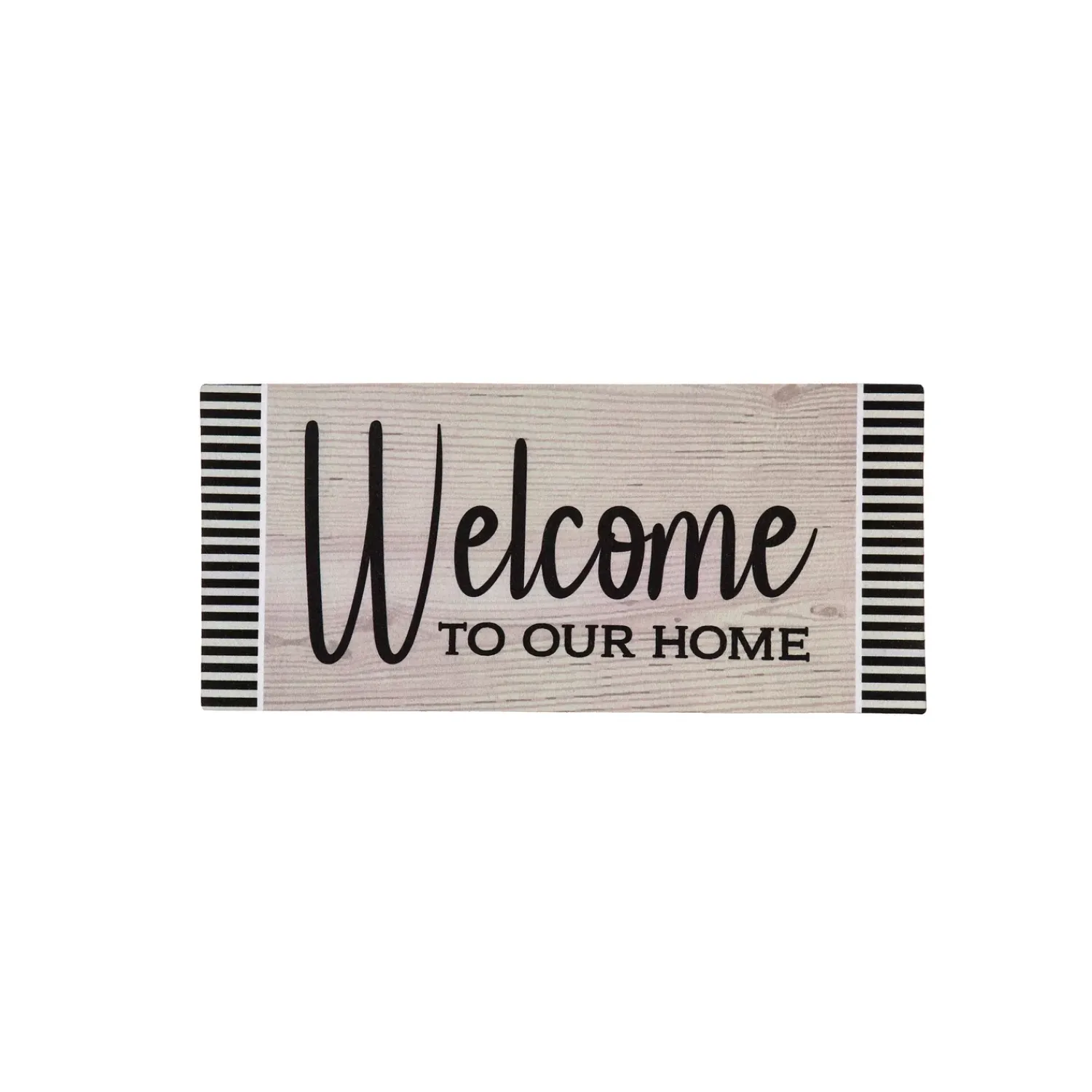 Plow & Hearth Interchangeable Mats>Wood Grain Welcome Sassafras Switch Mat