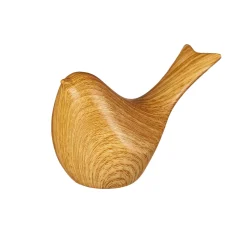 Plow & Hearth Decorative Accents>Wood Look Ceramic Bird Statue, Set of 2