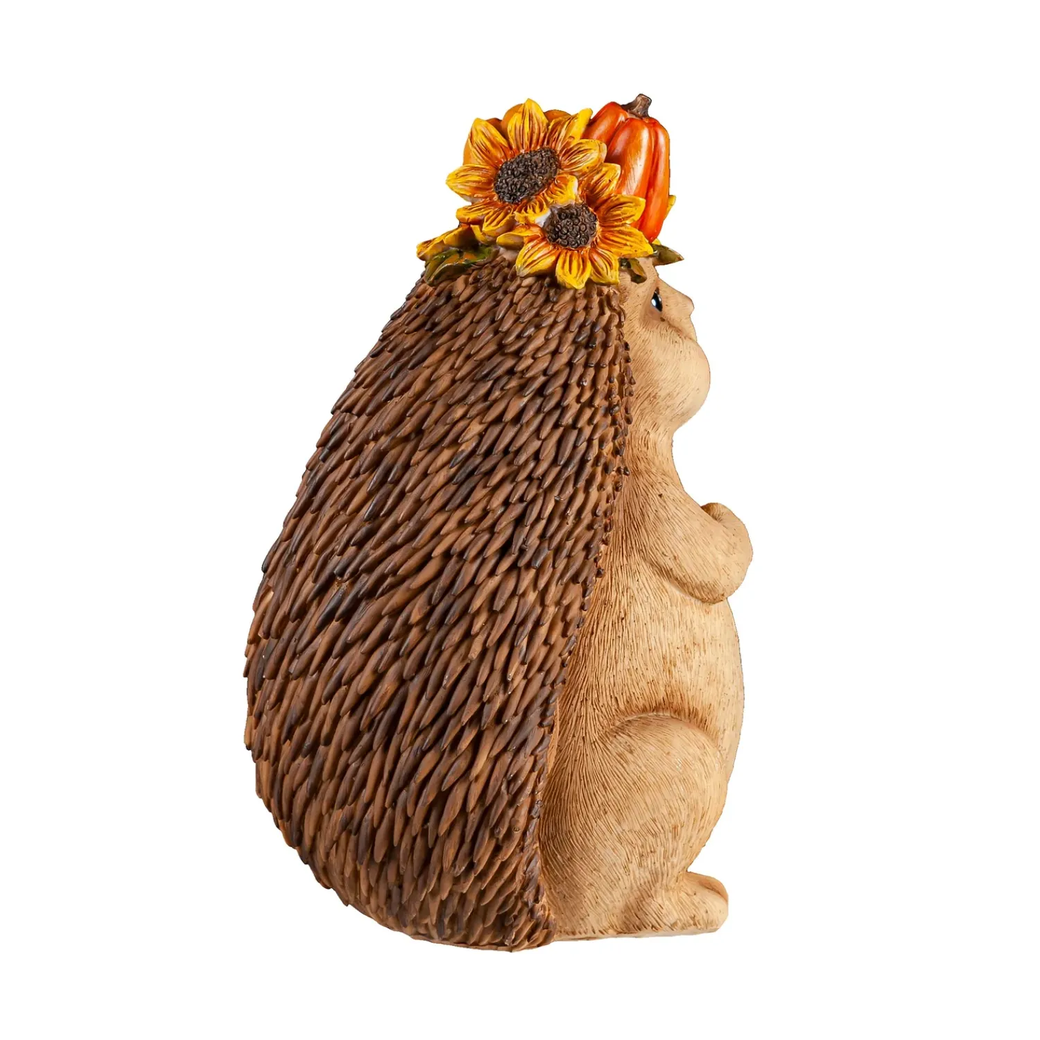 Plow & Hearth Garden Statues>Woodland Creatures with Floral Crown Statuary, Set of 2
