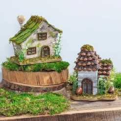 Plow & Hearth Decorative Accents>Woodland House 2, Set of 2