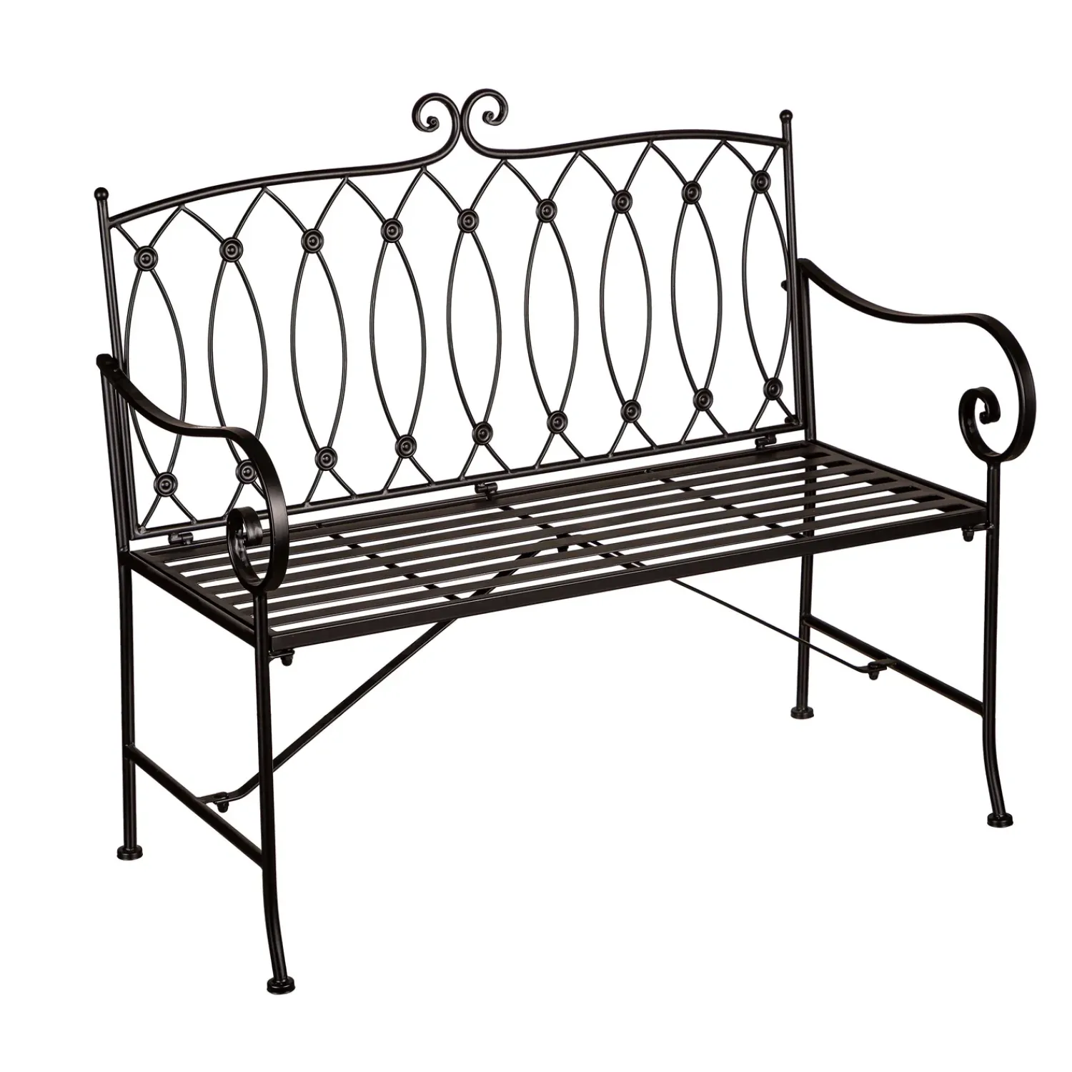 Plow & Hearth Outdoor Benches>Yorktown Metal Garden Bench